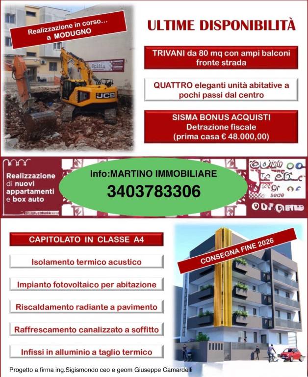 Appartamenti nuova costruzione